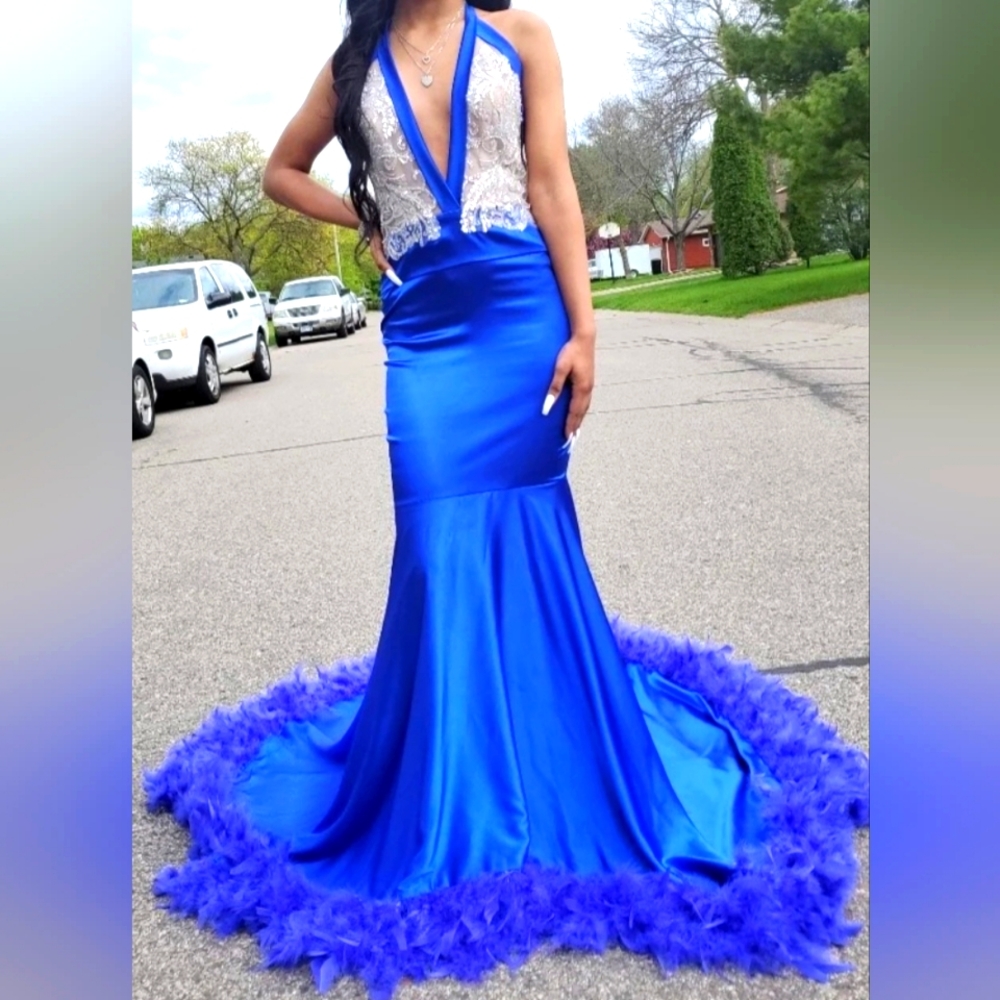 Royale Blue Prom Dress size 0